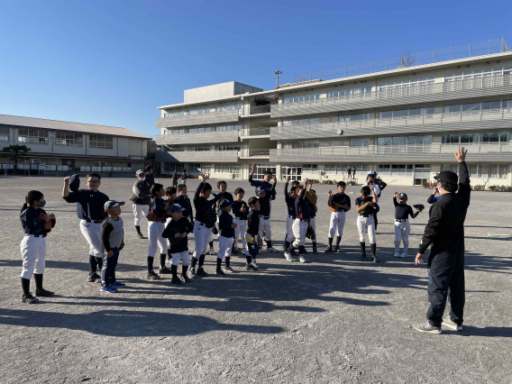 2022年4月野球教室のお知らせ　幼児〜４年生